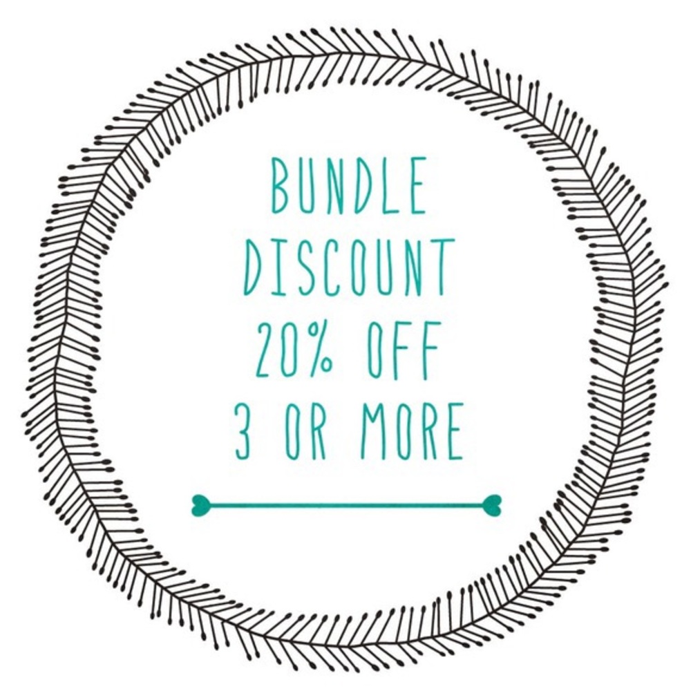 ✨ANY 3 BUNDLES 20% OFF ✨